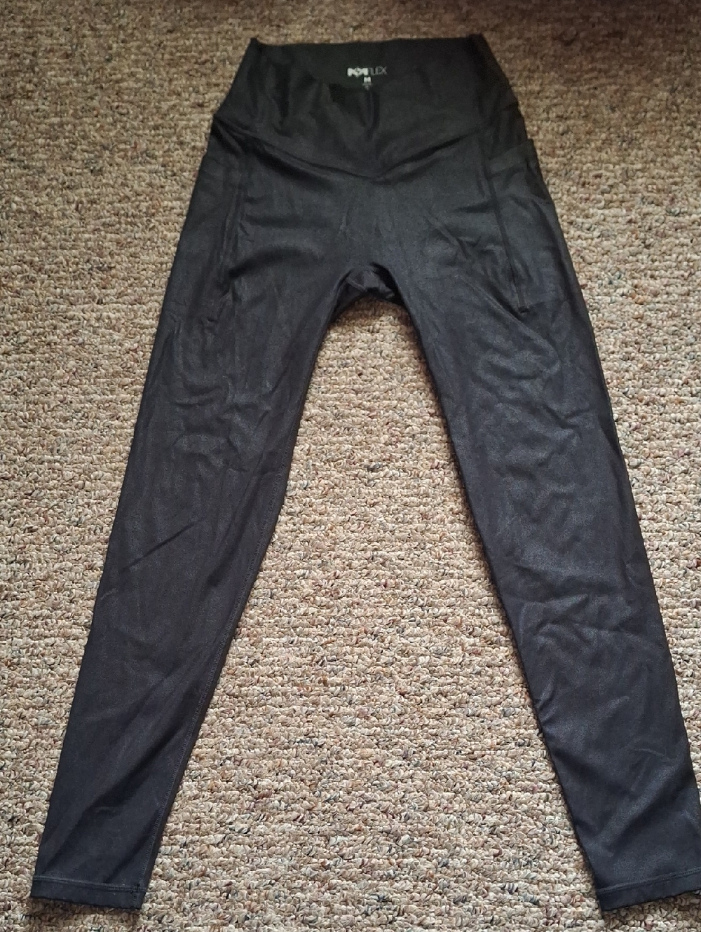 Popflex Faux Leather Leggings